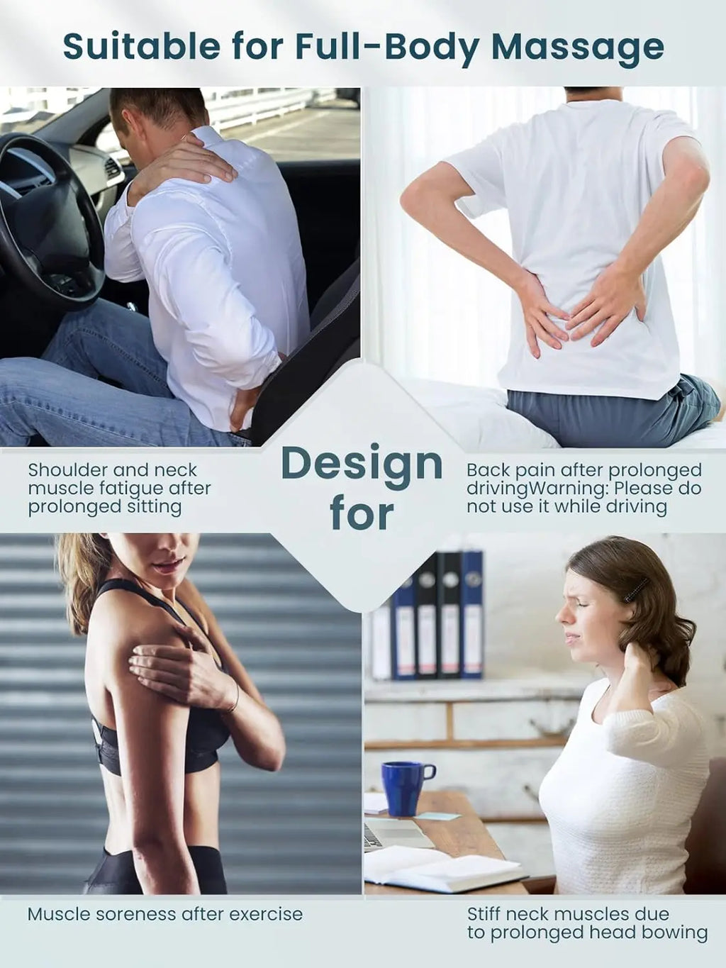 NeckRelief™ Shiatsu Massager